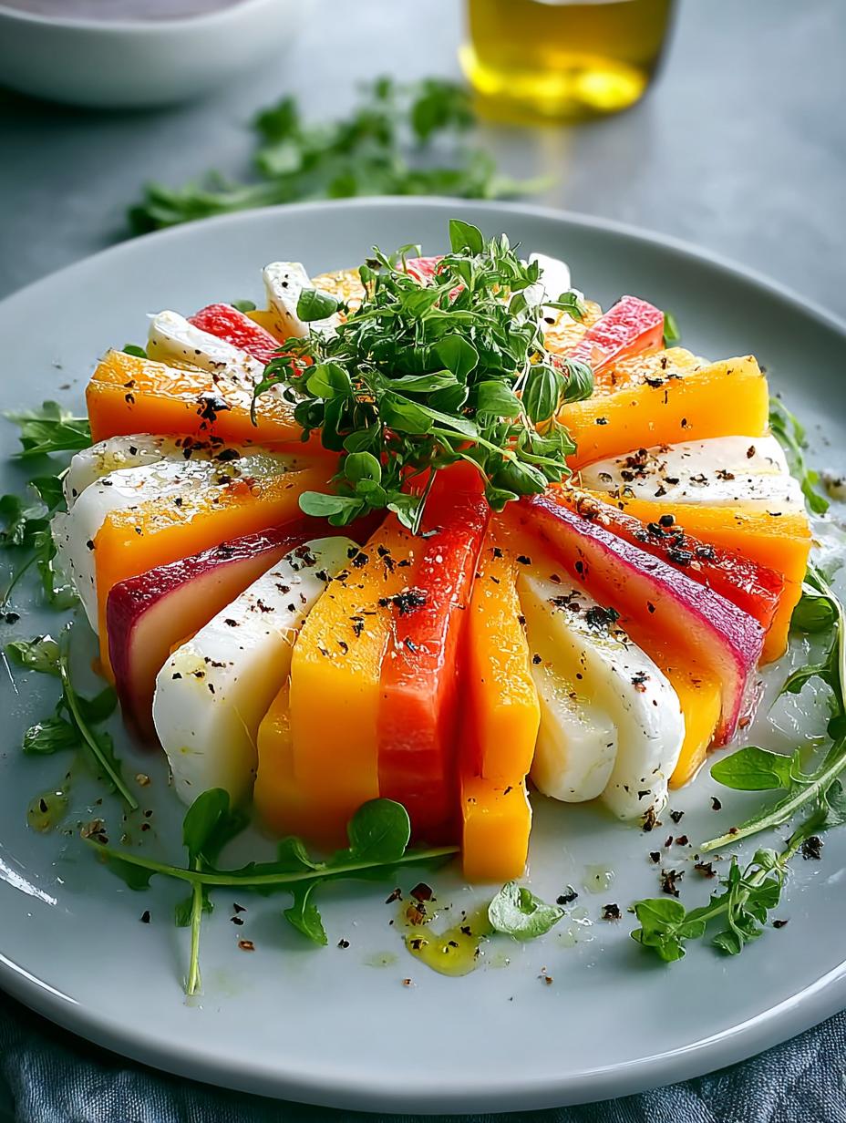 Celeriac Mango Guava Salad