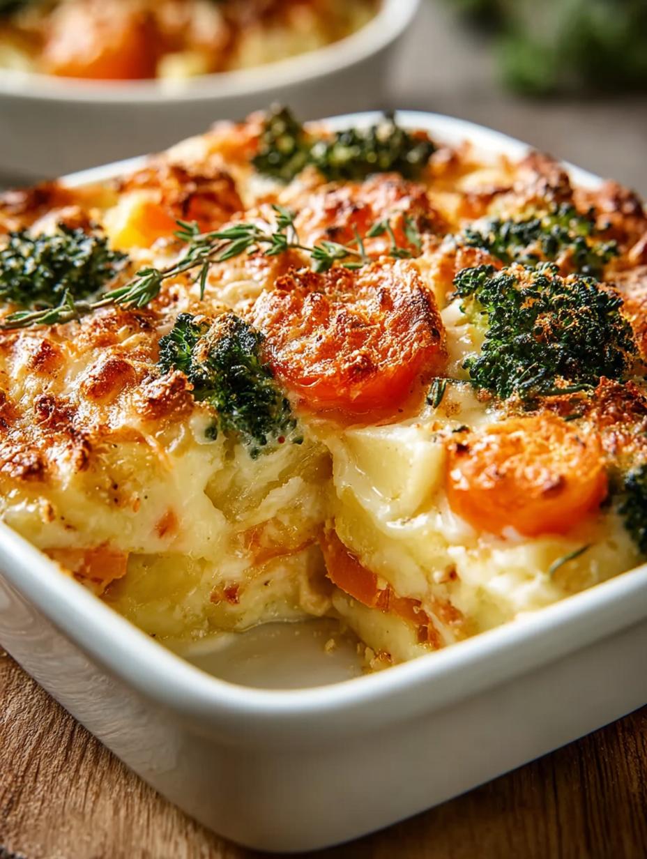 Cheesy Vegetable Casserole