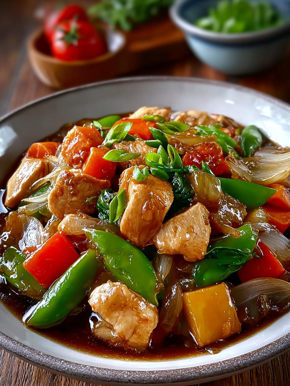 Delicious Chicken Chop Suey in 30 Minutes - Chicken Chop Suey - main visual representation