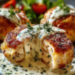 Chicken Pillows with Creamy