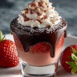 Chocolate Strawberry Shots
