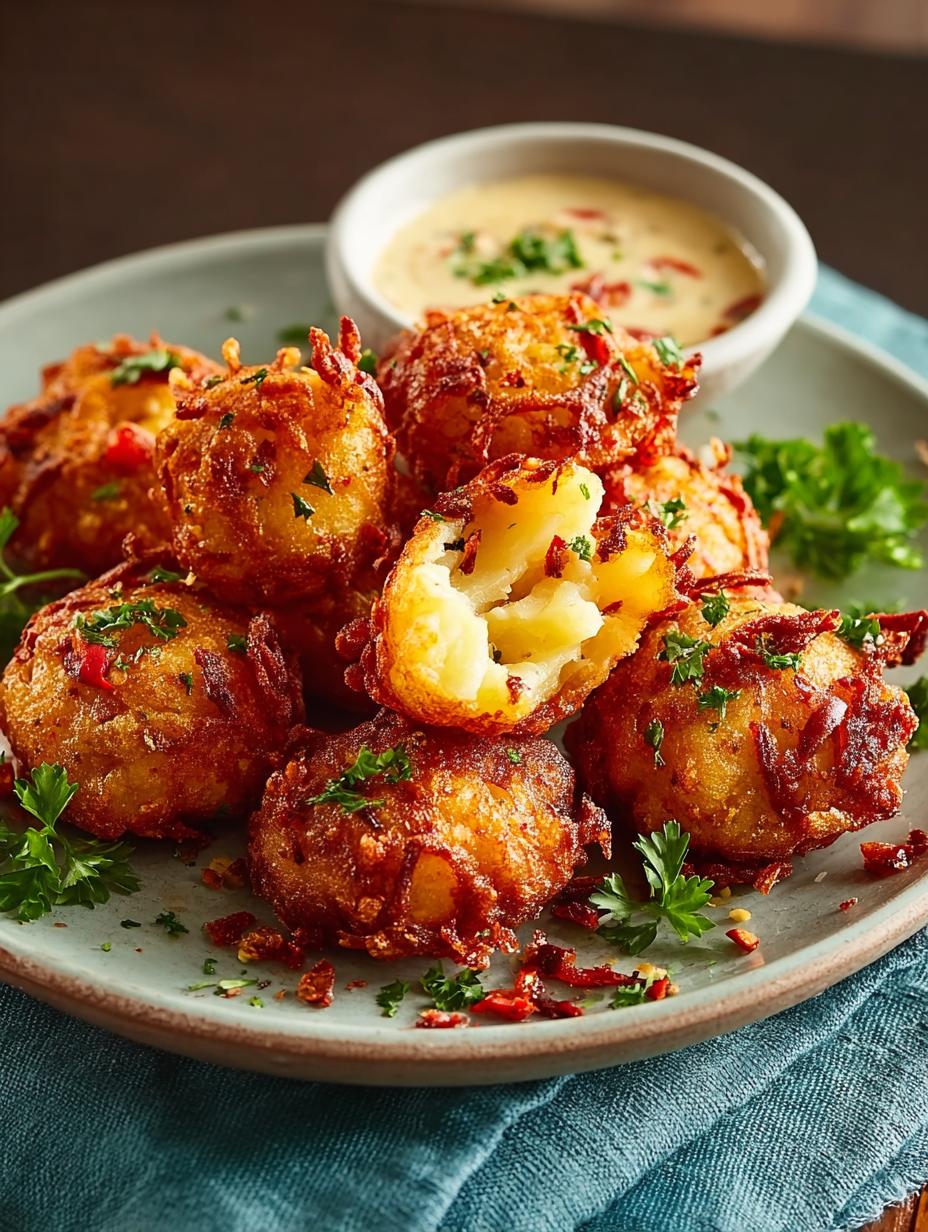 Delicious Chorizo Squid Potato Fritters You'll Love - Chorizo Squid Potato Fritters - main visual representation