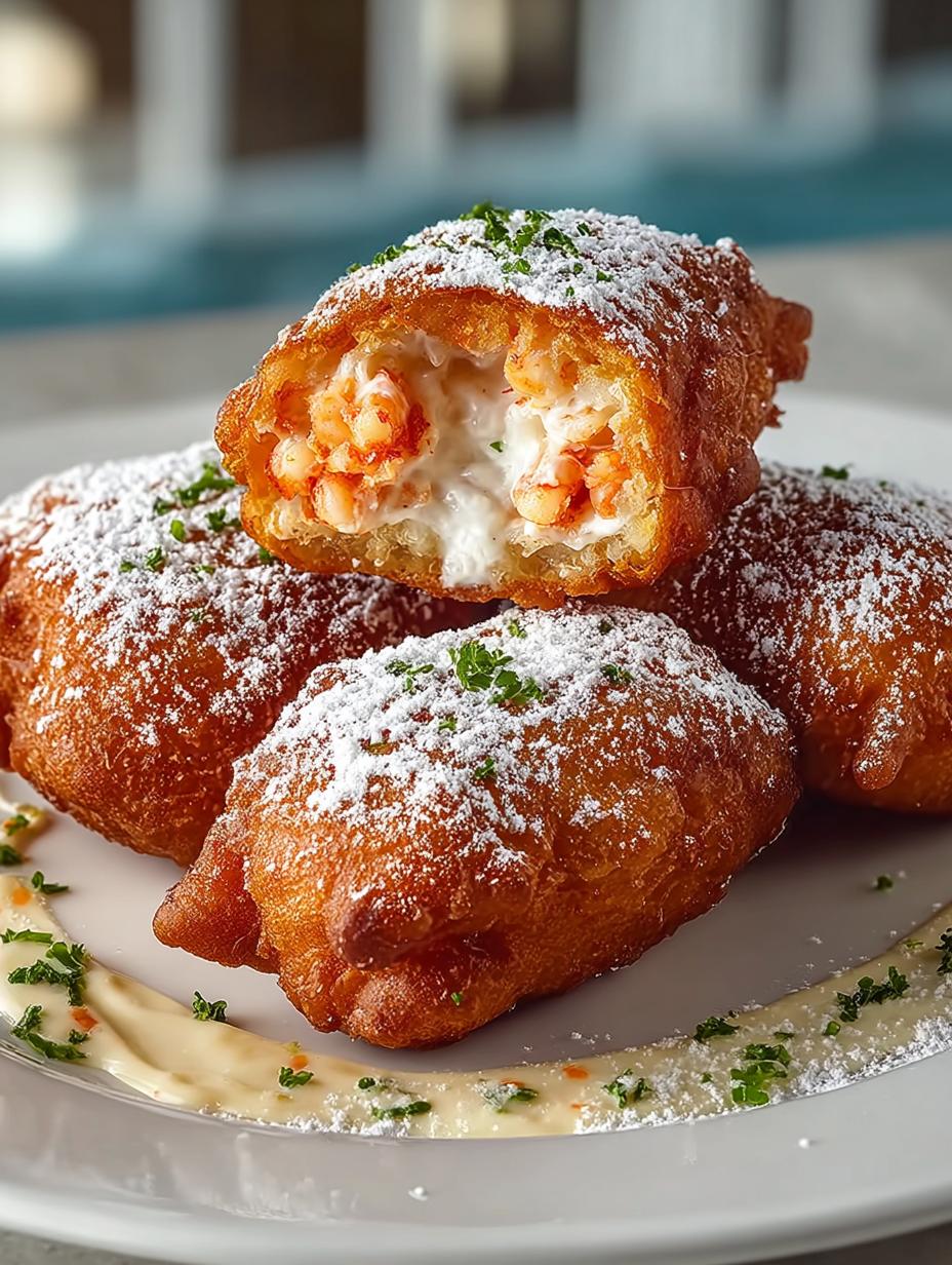 Crawfish Beignets