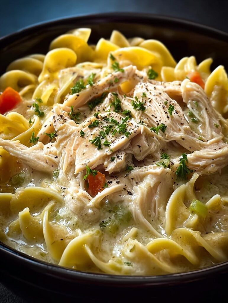 Crockpot Chicken Noodles Cozy
