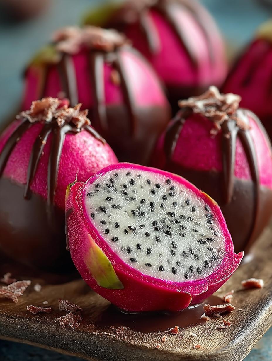 Dark Chocolate Dragon Fruit