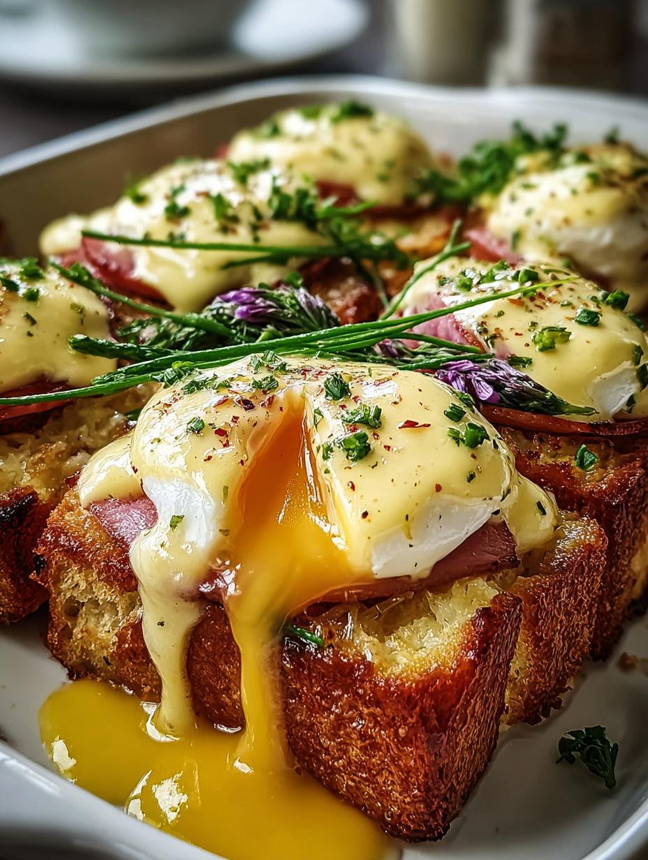 Eggs Benedict Casserole Hollandaise: A Breakfast Delight - Eggs Benedict Casserole Hollandaise - additional detail