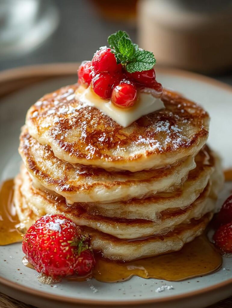 Fluffy Brown Sugar Pancake
