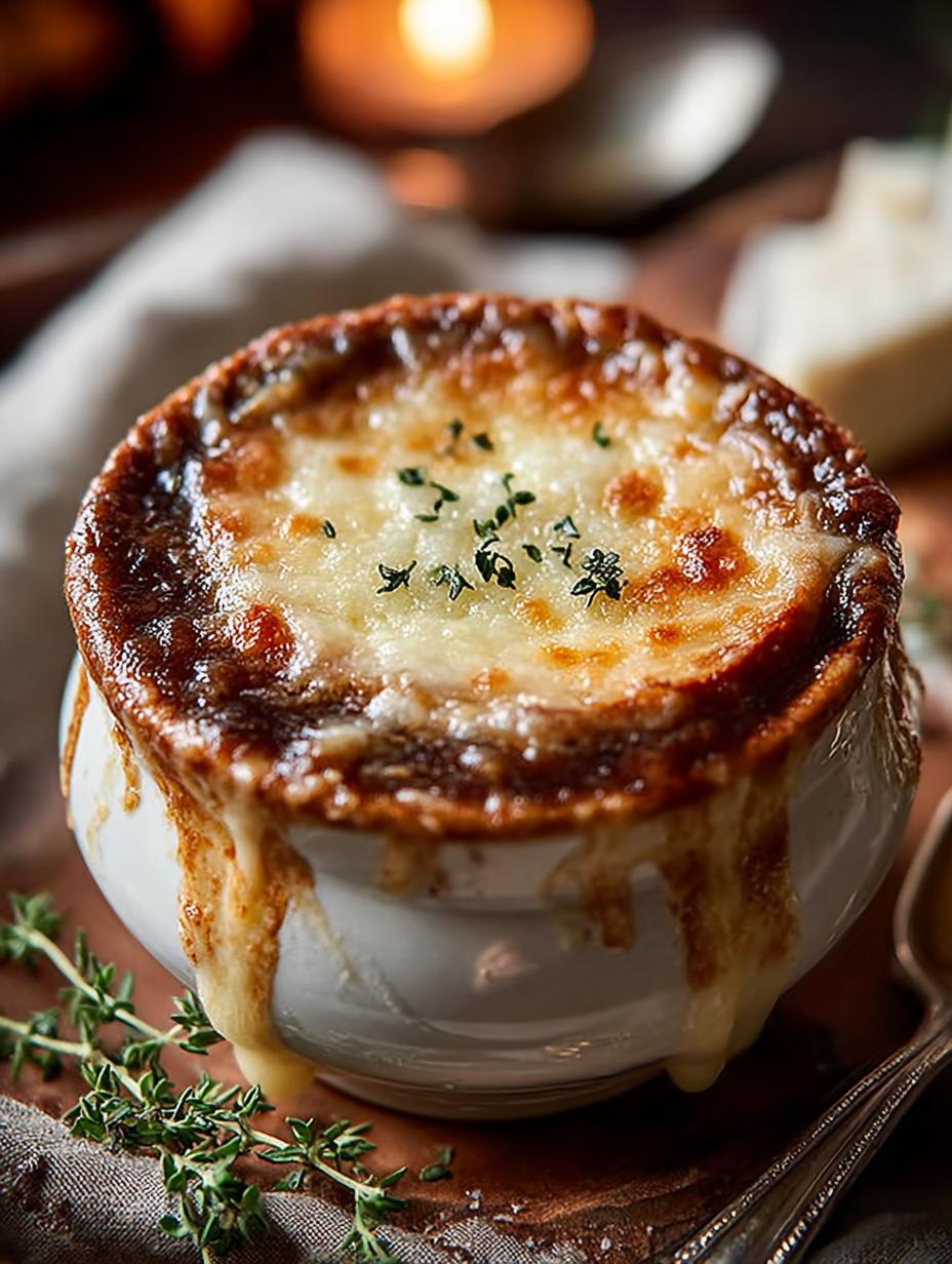 Irresistibly Creamy French Onion Soup Recipe to Savor - French Onion Soup - main visual representation
