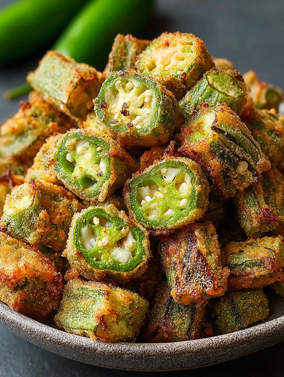 Crispy Fried Okra Recipe That Everyone Will Love - Fried Okra - additional detail