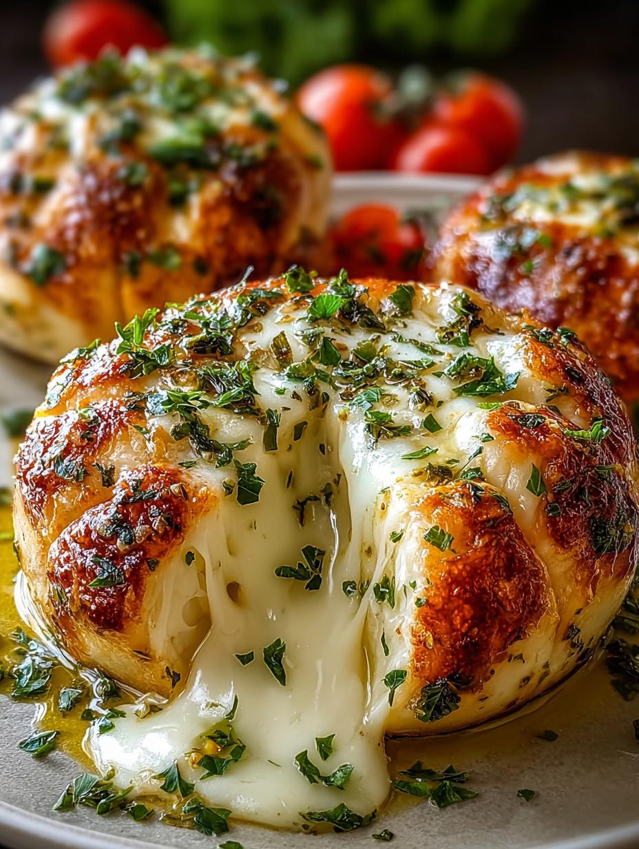 Giant Mozzarella Stuffed Garlic: 8 Cheesy Delights - Giant Mozzarella Stuffed Garlic - additional detail