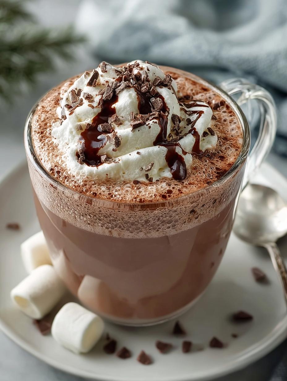 Hot Chocolate with Chocolate