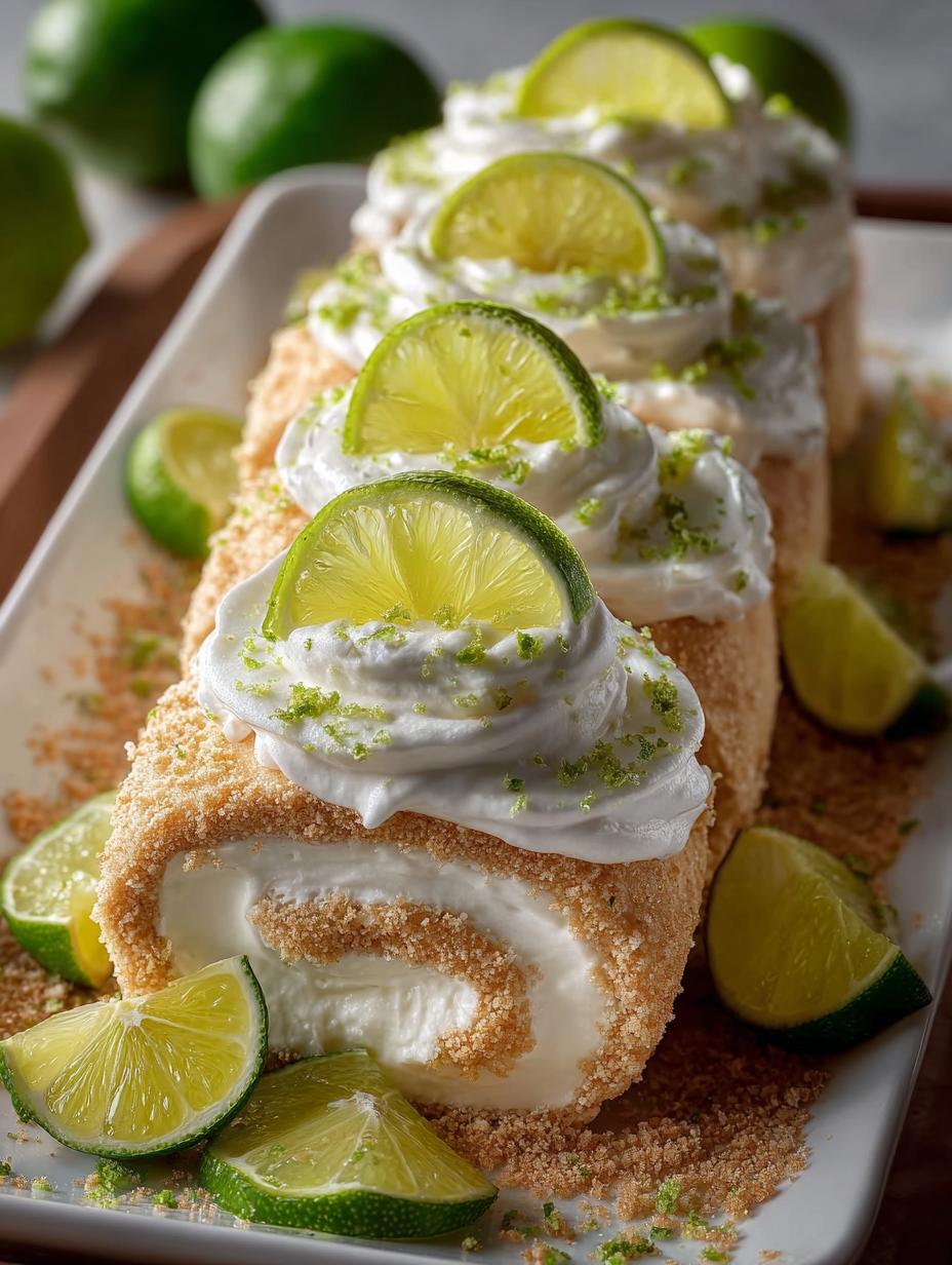 Key Lime Pie Rolls