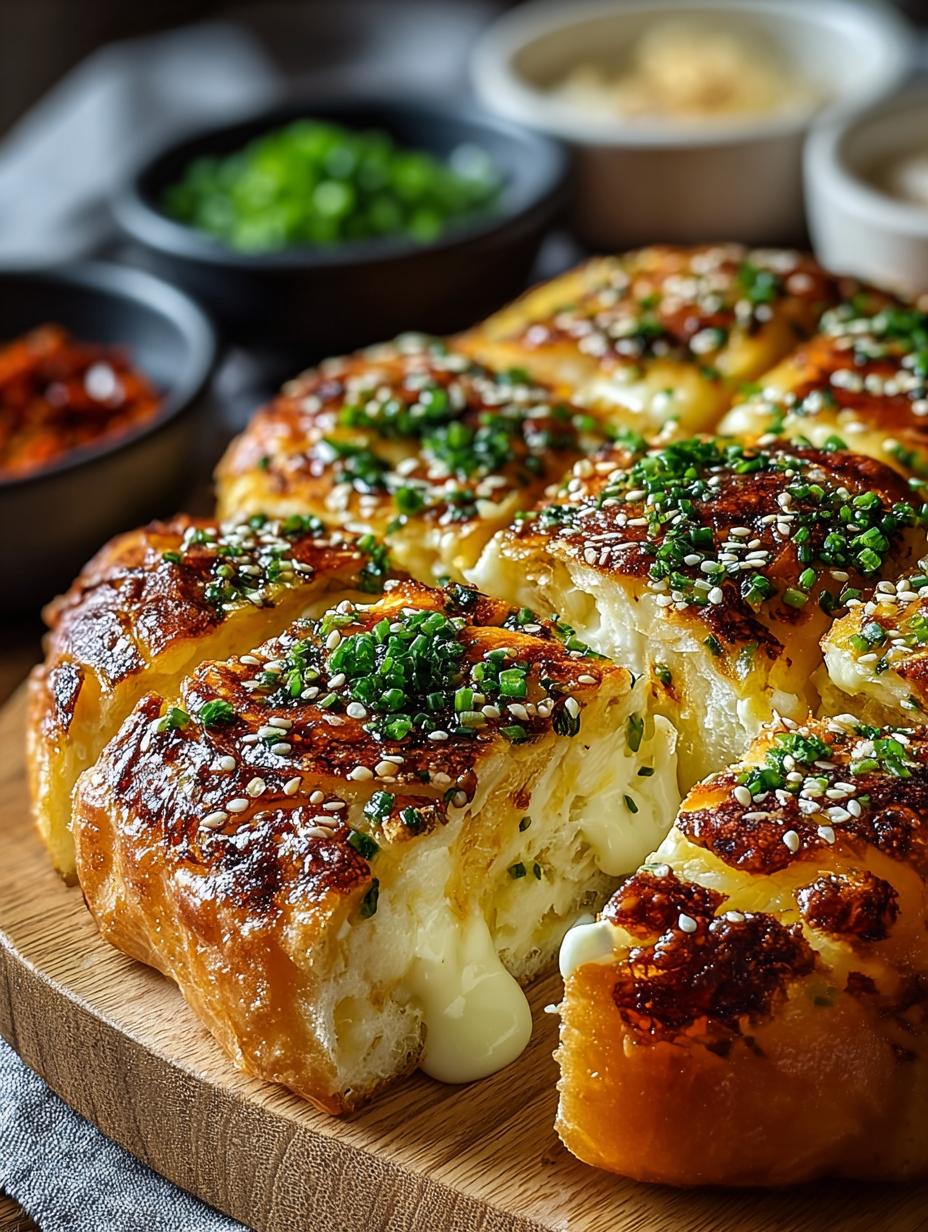 Irresistible Korean Cream Cheese Garlic Bread Recipe - Korean Cream Cheese Garlic - additional detail