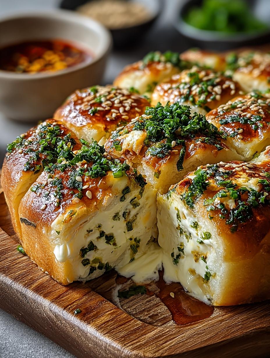 Korean Cream Cheese Garlic