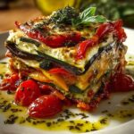 Layered Mediterranean Vegetable Lasagna