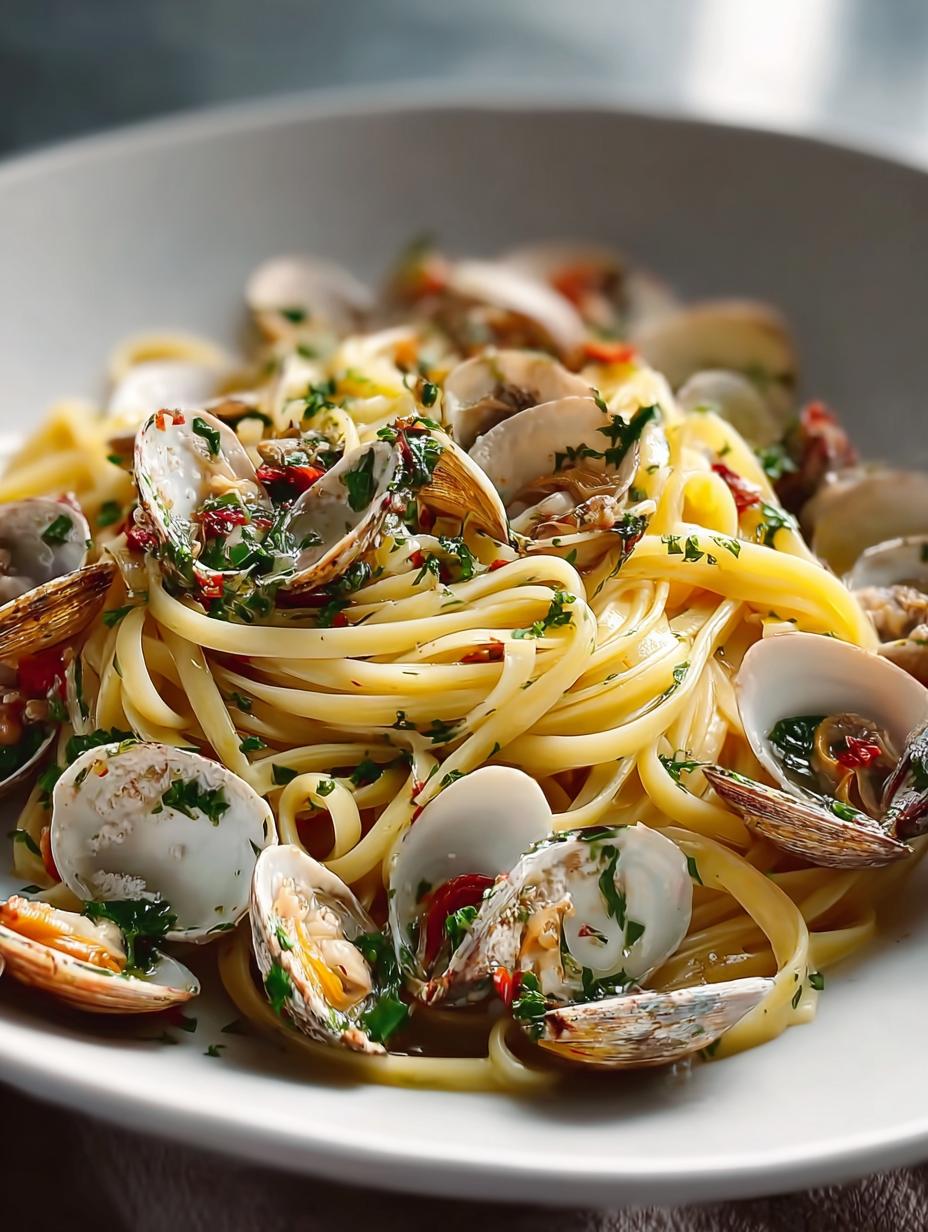 Linguine Alle Vongole: 5 Simple Steps to a Flavorful Delight - Linguine Alle Vongole - additional detail