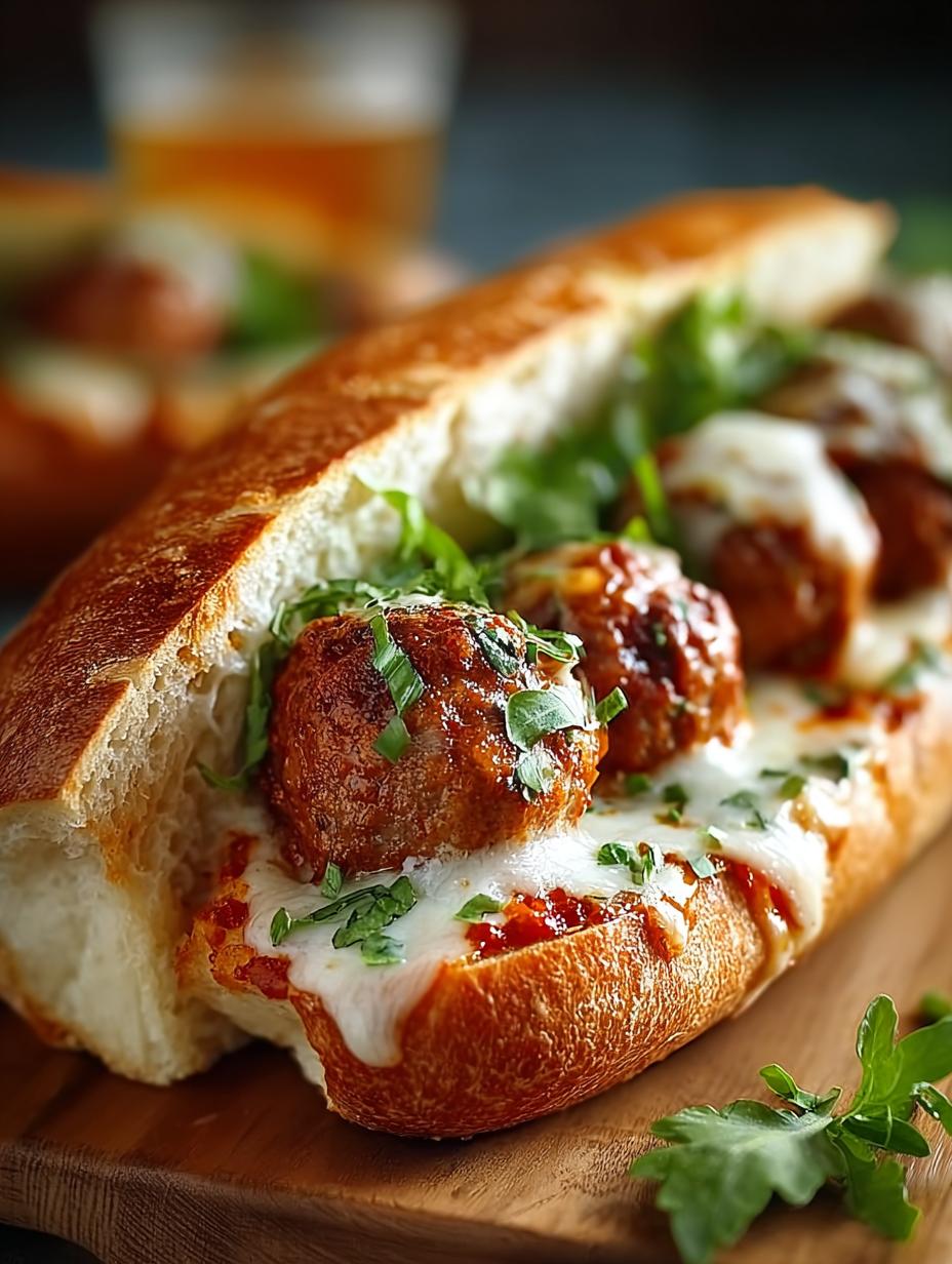Mouthwatering Meatball Subs You'll Love Every Time - Meatball Subs - additional detail