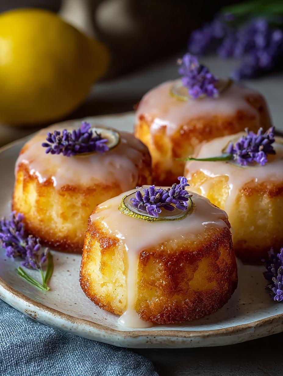Mini Lemon Cakes with