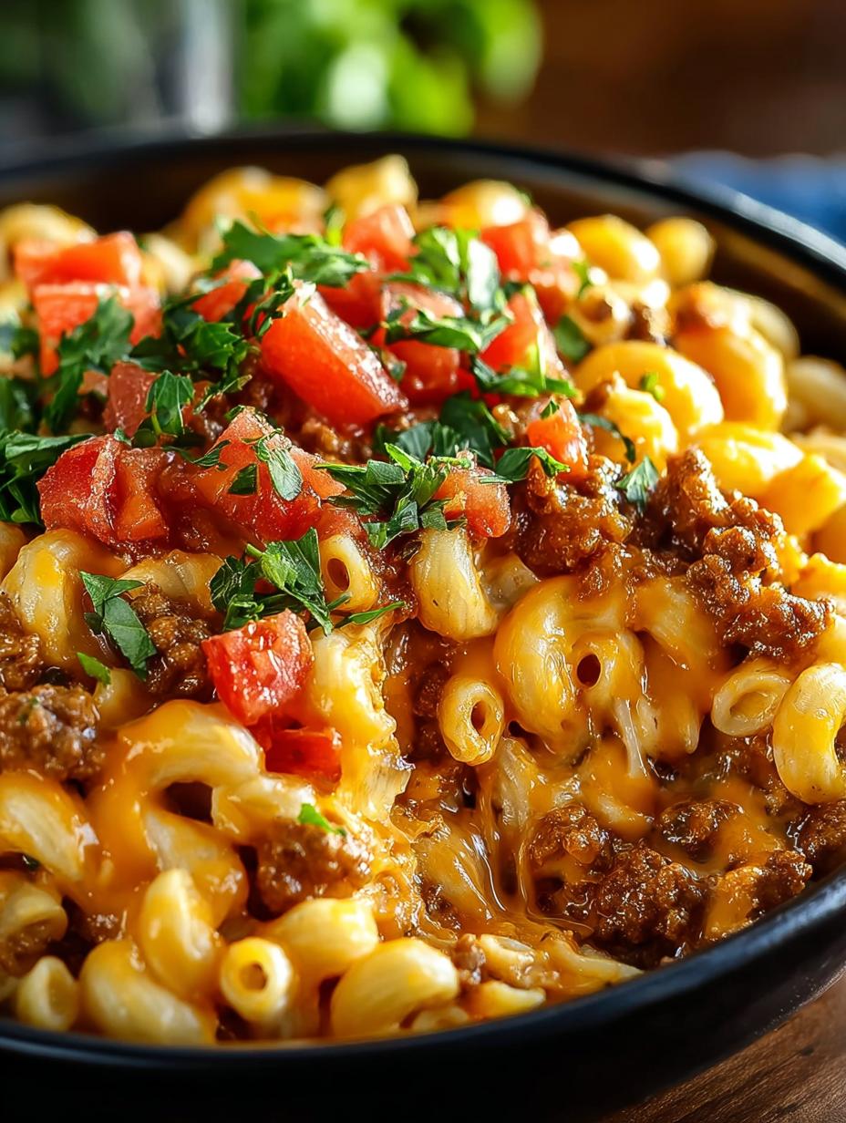 One Pot Taco Macaroni: 5 Steps to Comforting Flavor - One Pot Taco Macaroni - main visual representation