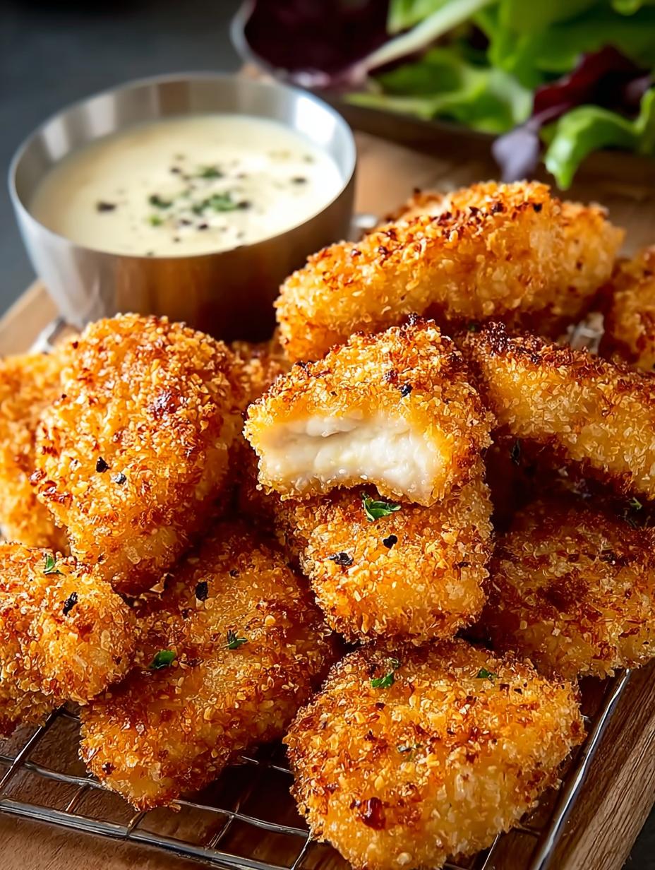 Irresistible Parmesan Chicken Nuggets Recipe to Love - Parmesan Chicken Nuggets - additional detail