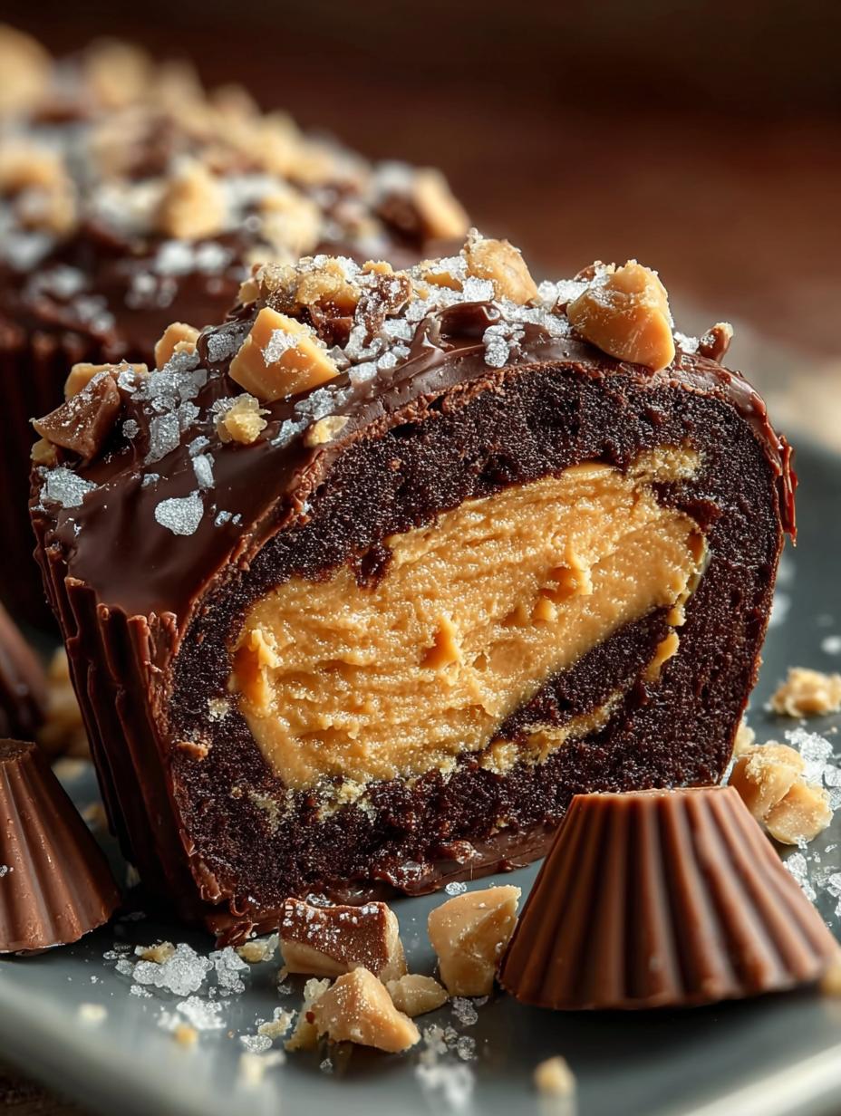 Peanut Butter Cup Chocolate Roll: A Delightful Treat - Peanut Butter Cup Chocolate - main visual representation