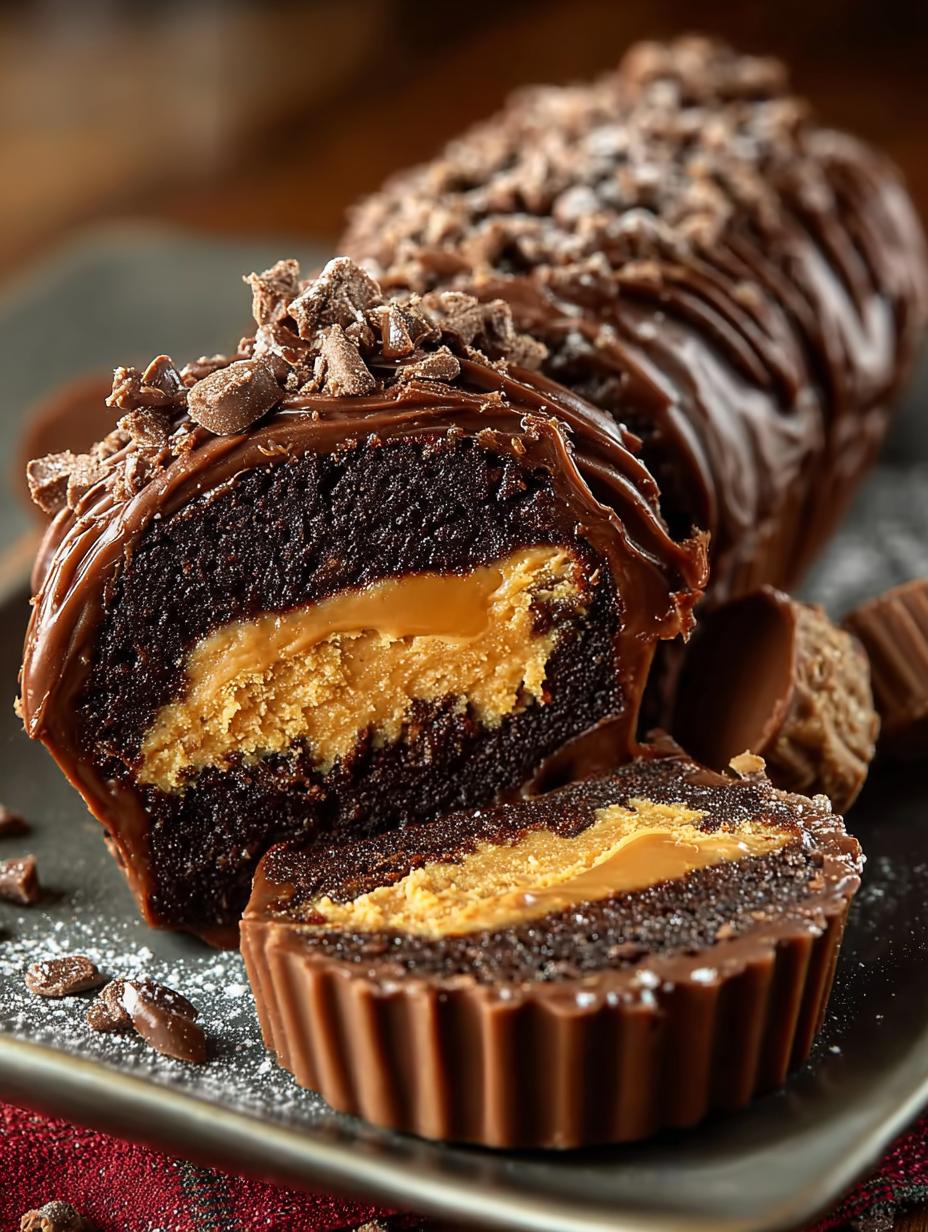 Peanut Butter Cup Chocolate Roll: A Delightful Treat - Peanut Butter Cup Chocolate - additional detail