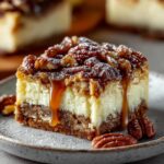 Pecan Pie Cheesecake Bars