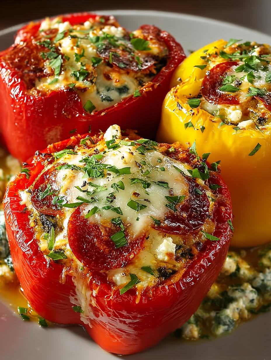 Pizza Stuffed Peppers Dinner: 5 Reasons to Love This Dish - Pizza Stuffed Peppers Dinner - additional detail