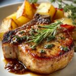 Pork Chops with Applesauce