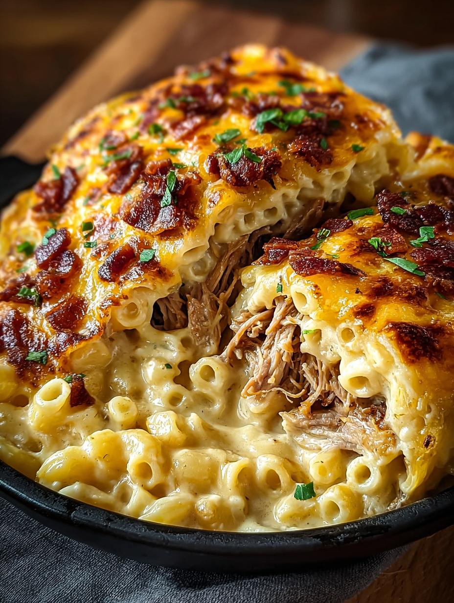 Pulled Pork Mac Cheese: 7 Reasons to Love This Comfort Dish - Pulled Pork Mac Cheese - additional detail