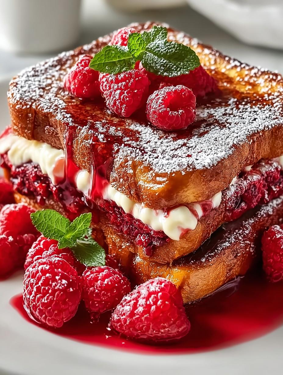 Red Velvet French Toast