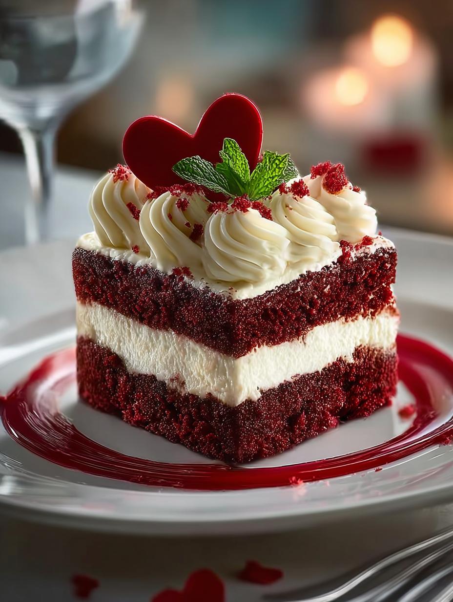 Irresistible Red Velvet Valentines Day Cake for Love - Red Velvet Valentines Day - additional detail