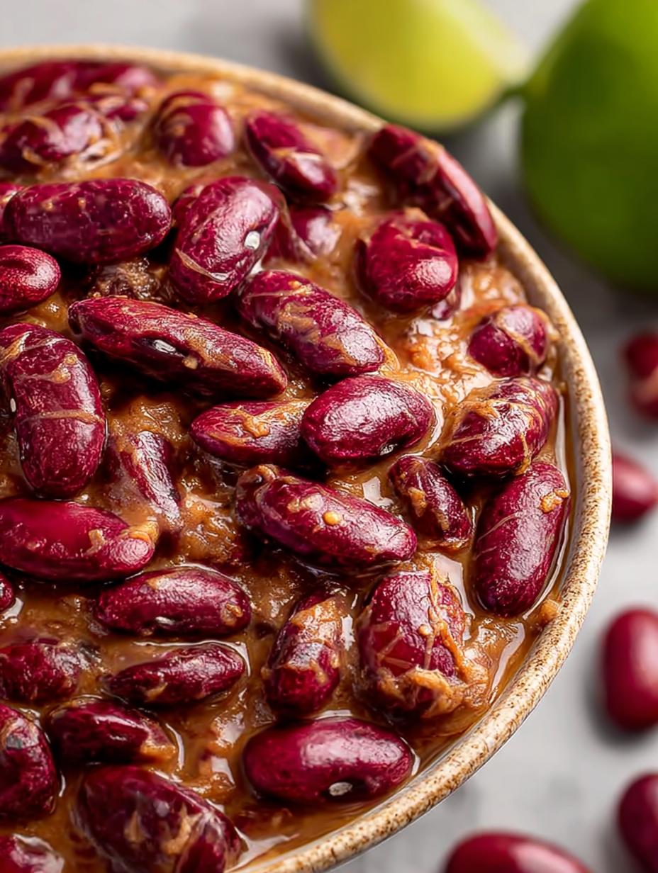 Refried Kidney Beans