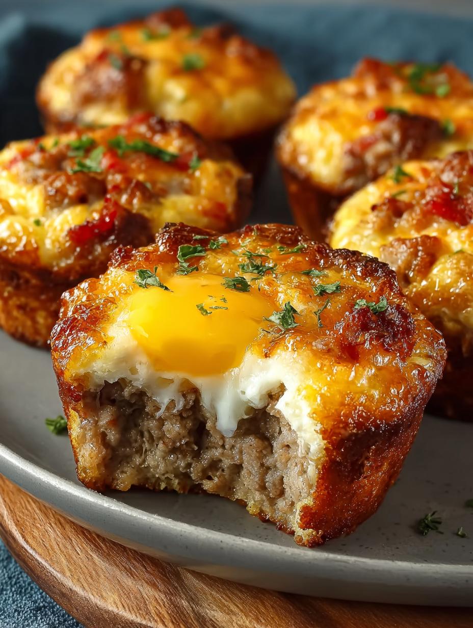 Sausage Breakfast Muffins: 12 Deliciously Easy Recipes - Sausage Breakfast Muffins - main visual representation