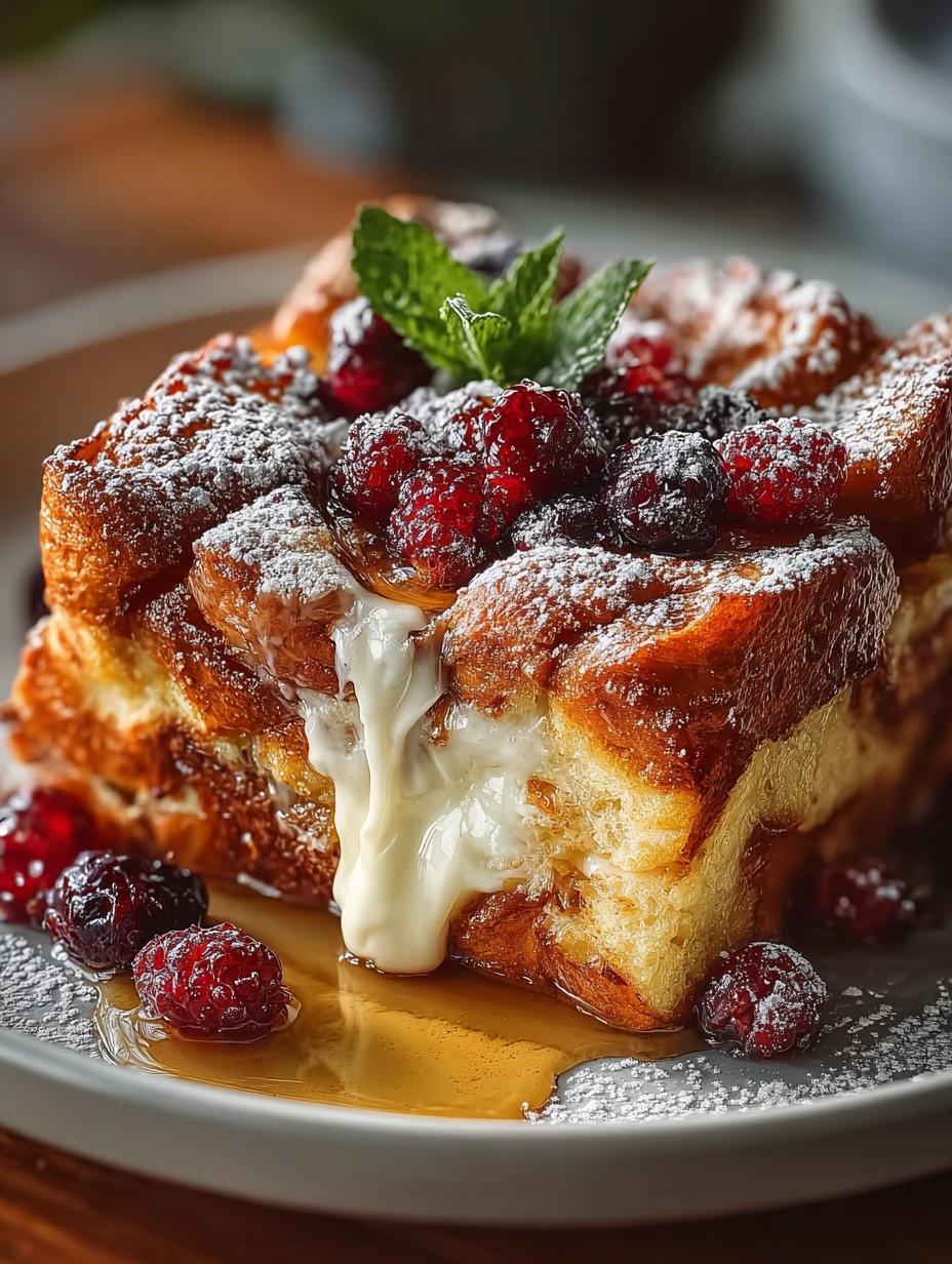 Sourdough French Toast Casserole