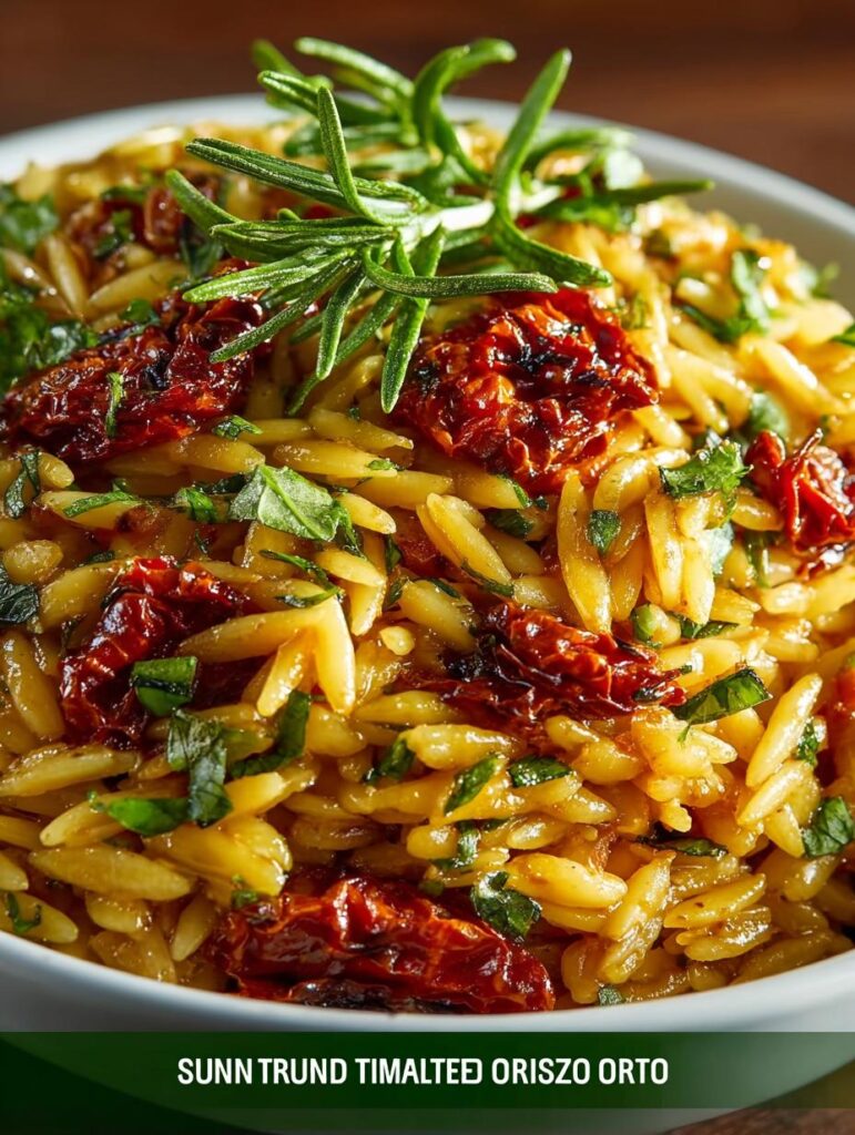 Sun Dried Tomato Orzo