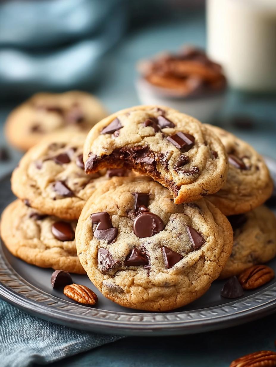 Turtle Chocolate Chip Cookies