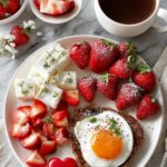 Valentines Day Breakfast Board