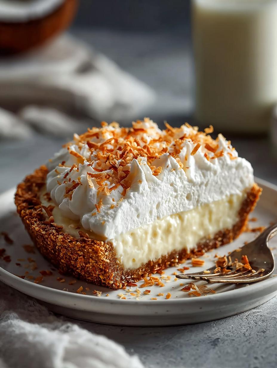 Vegan Coconut Cream Pie: 8 Reasons to Love This Delightful Treat - Vegan Coconut Cream Pie - main visual representation