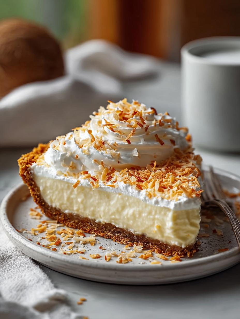 Vegan Coconut Cream Pie