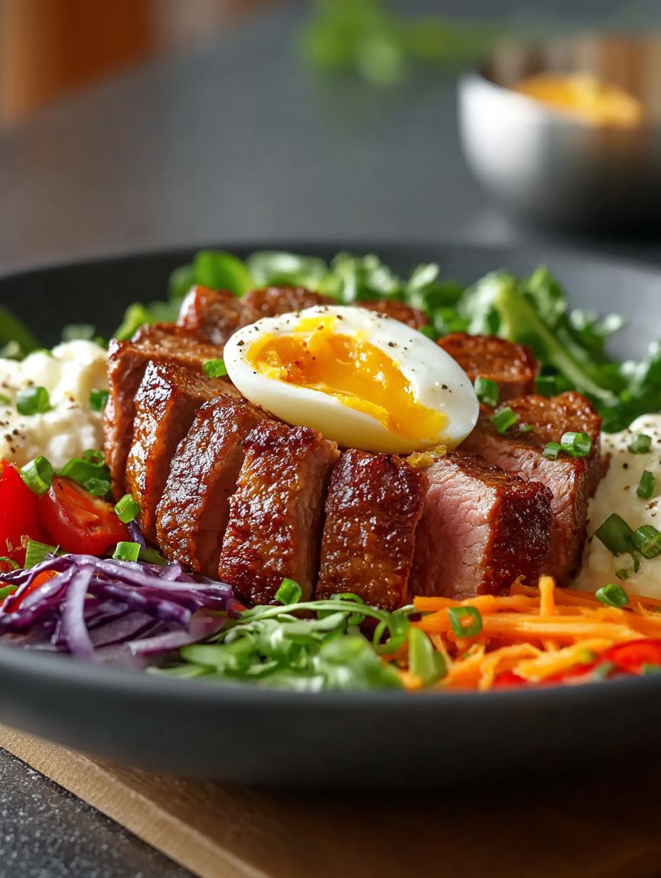 Zesty Lean Beef Egg