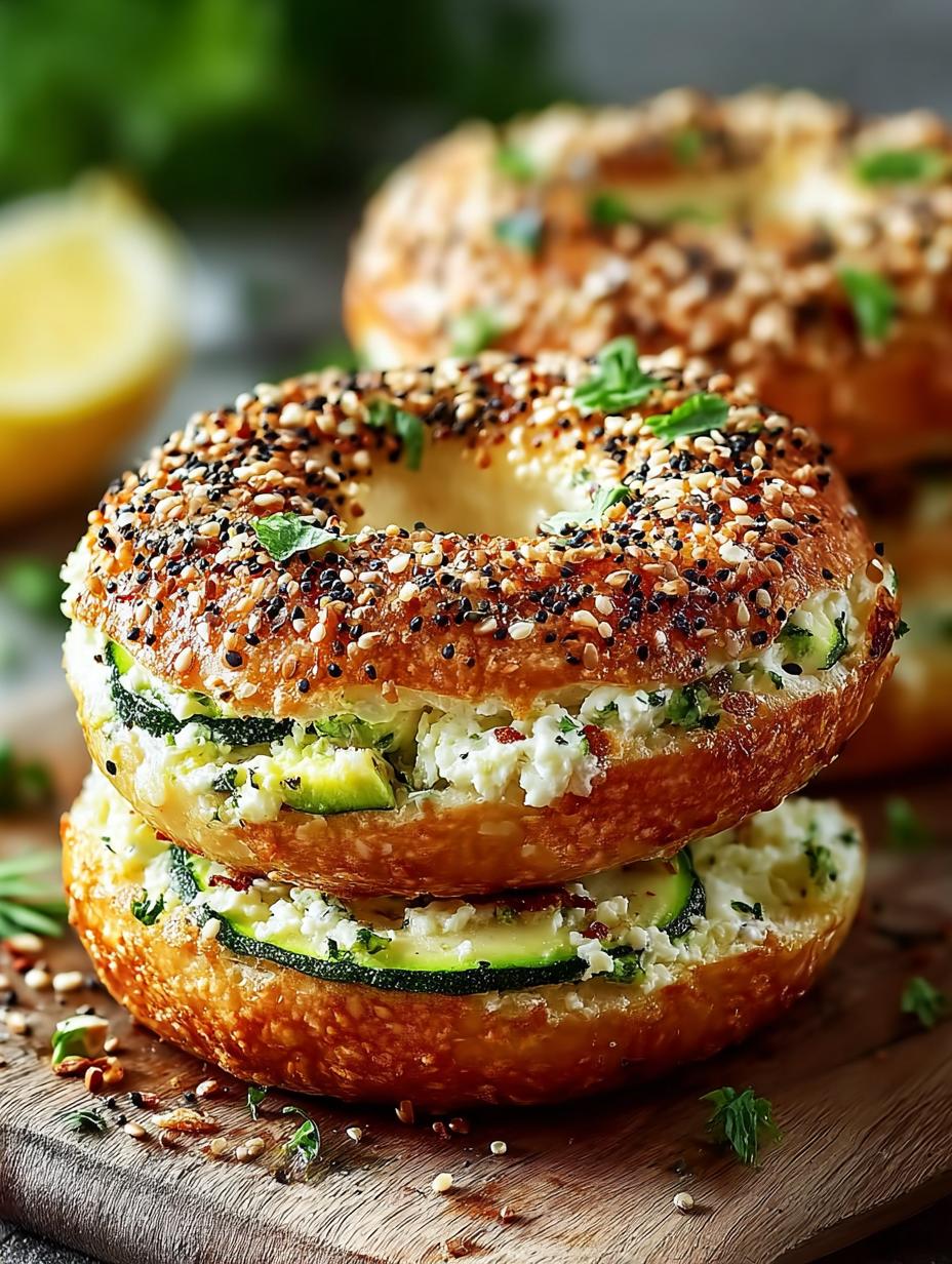 Zucchini Bagels: 7 Delicious Ways to Enjoy Guilt-Free Snacks - Zucchini Bagels - additional detail