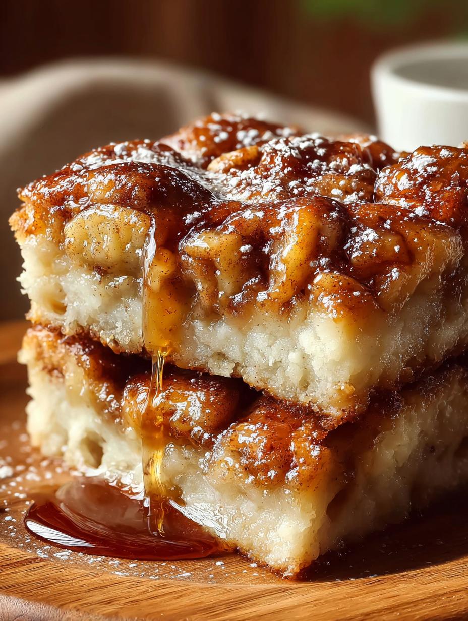 Apple Fritter Focaccia Dessert