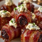Bacon Wrapped Dates Goat