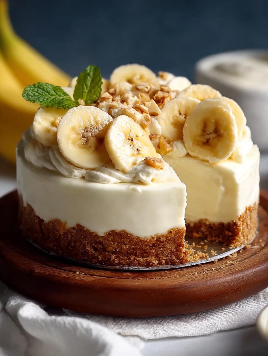 Delicious Banana Cream Pie Yogurt Cheesecake Recipe - Banana Cream Pie Yogurt - main visual representation
