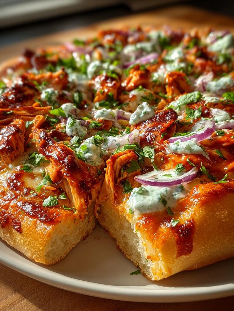 Bold Buffalo Chicken Pizza