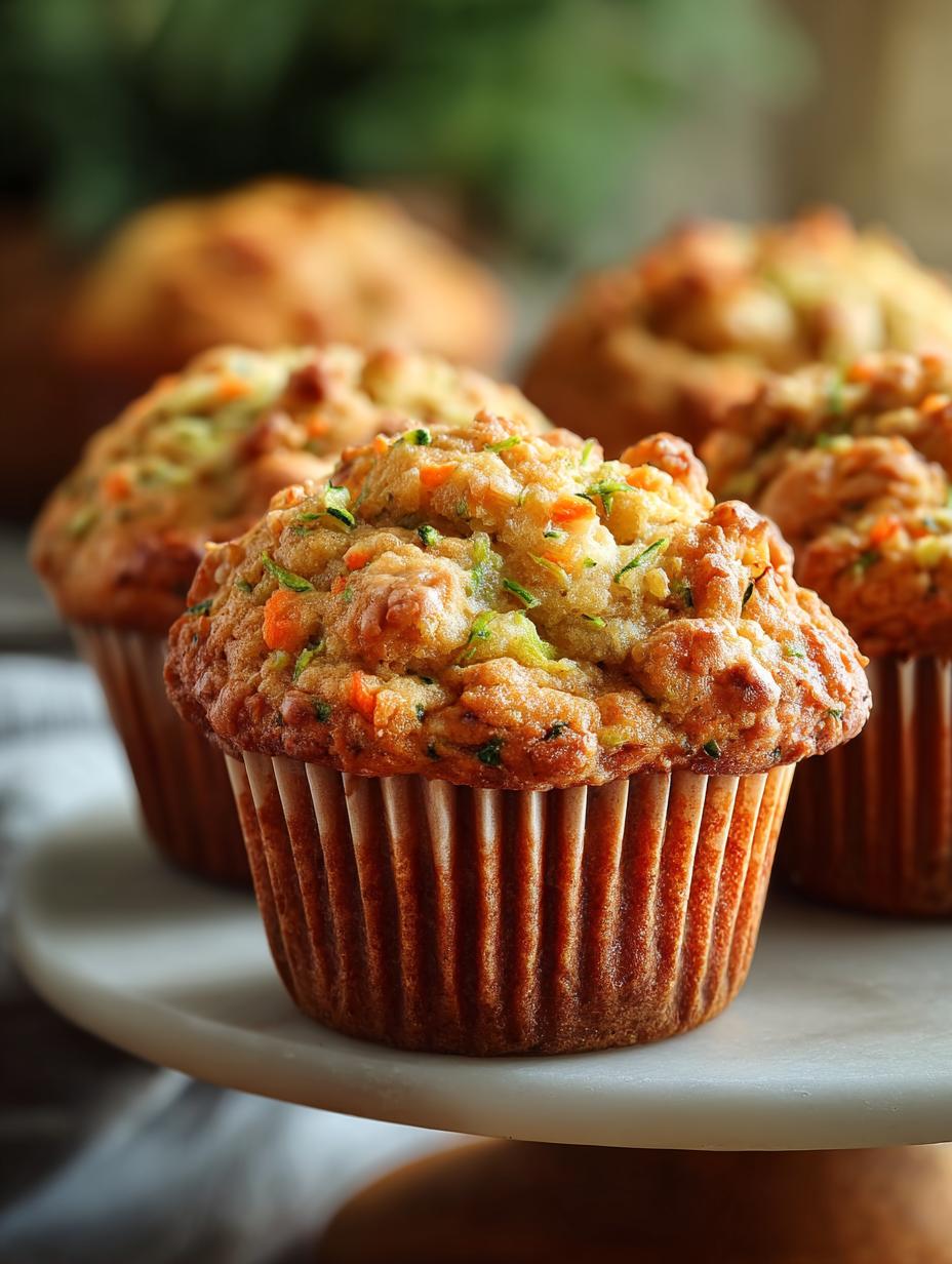 Delicious Carrot Cake Zucchini Muffins for Joyful Mornings - Carrot Cake Zucchini Muffins - main visual representation