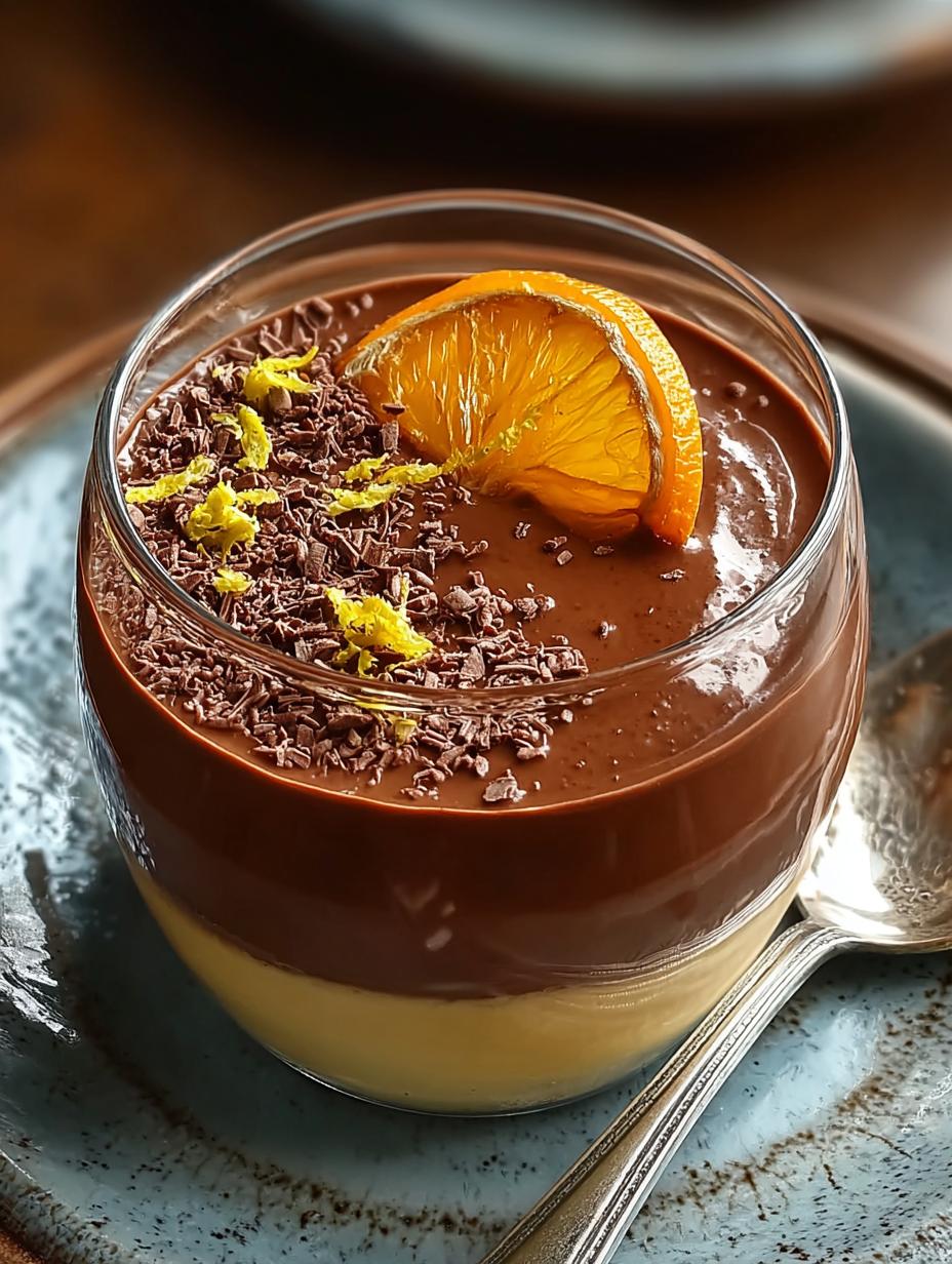 Decadent Chocolate Orange Posset for Sweet Indulgence - Chocolate Orange Posset - additional detail
