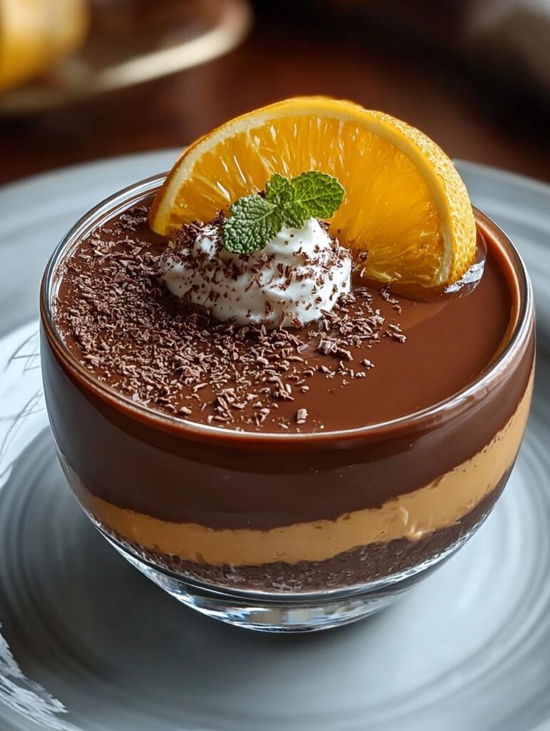 Chocolate Orange Posset