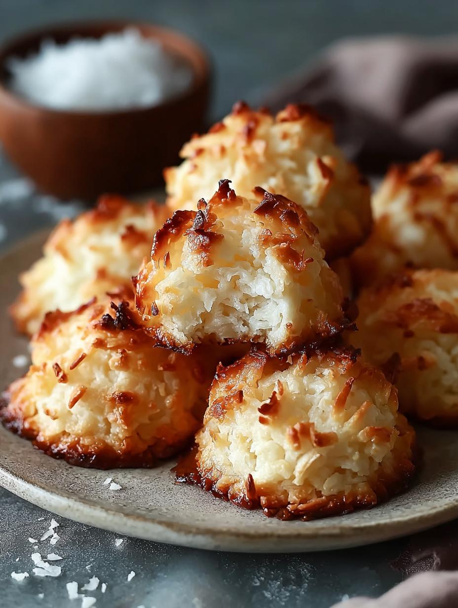Irresistible Coconut Macaroons You Can Whip Up Today - Coconut Macaroons - additional detail